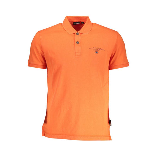 Napapijri Rosso Cotton Men Polo