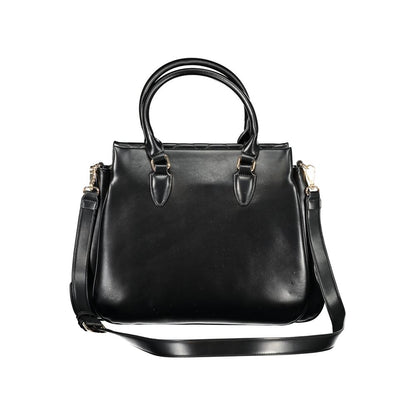 Mario Valentino Black Polyethylene Women Handbag