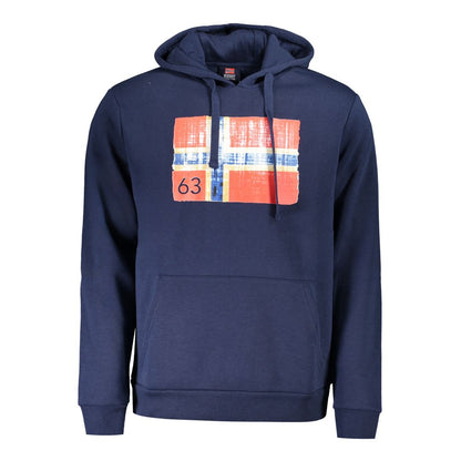 Norway 1963 Blue Cotton Men's Hoodie