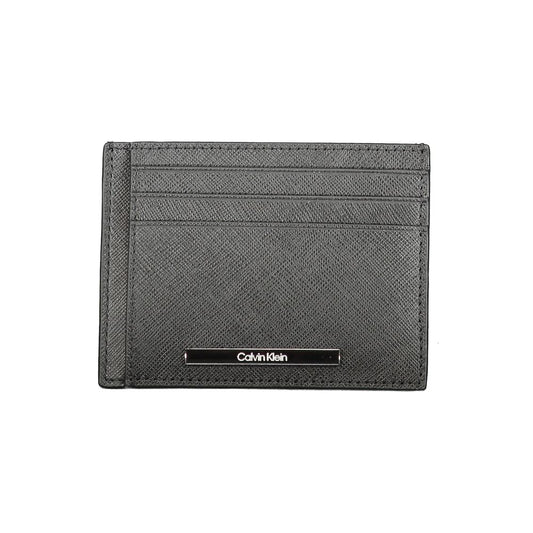 Calvin Klein Black Leather Mens Wallet Holder 1728,67403481248,Accessories,Black,Calvin Klein,Men,New with tags,Wallets - Accessories,Wallets - Wallets - Accessories