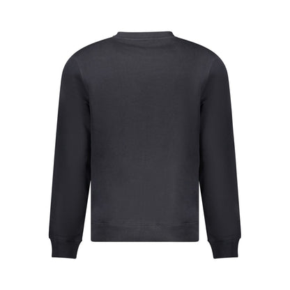 Napapijri Black Cotton Sweatshirt Napapijri