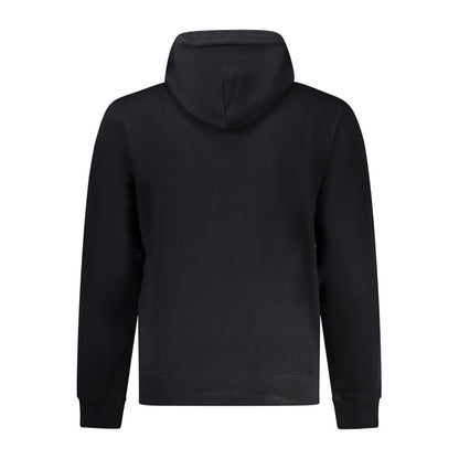Napapijri Black Cotton Sweatshirt Napapijri