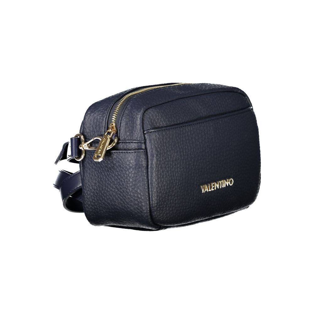 Mario Valentino Blu Polyurethane Women Shoulder Bag