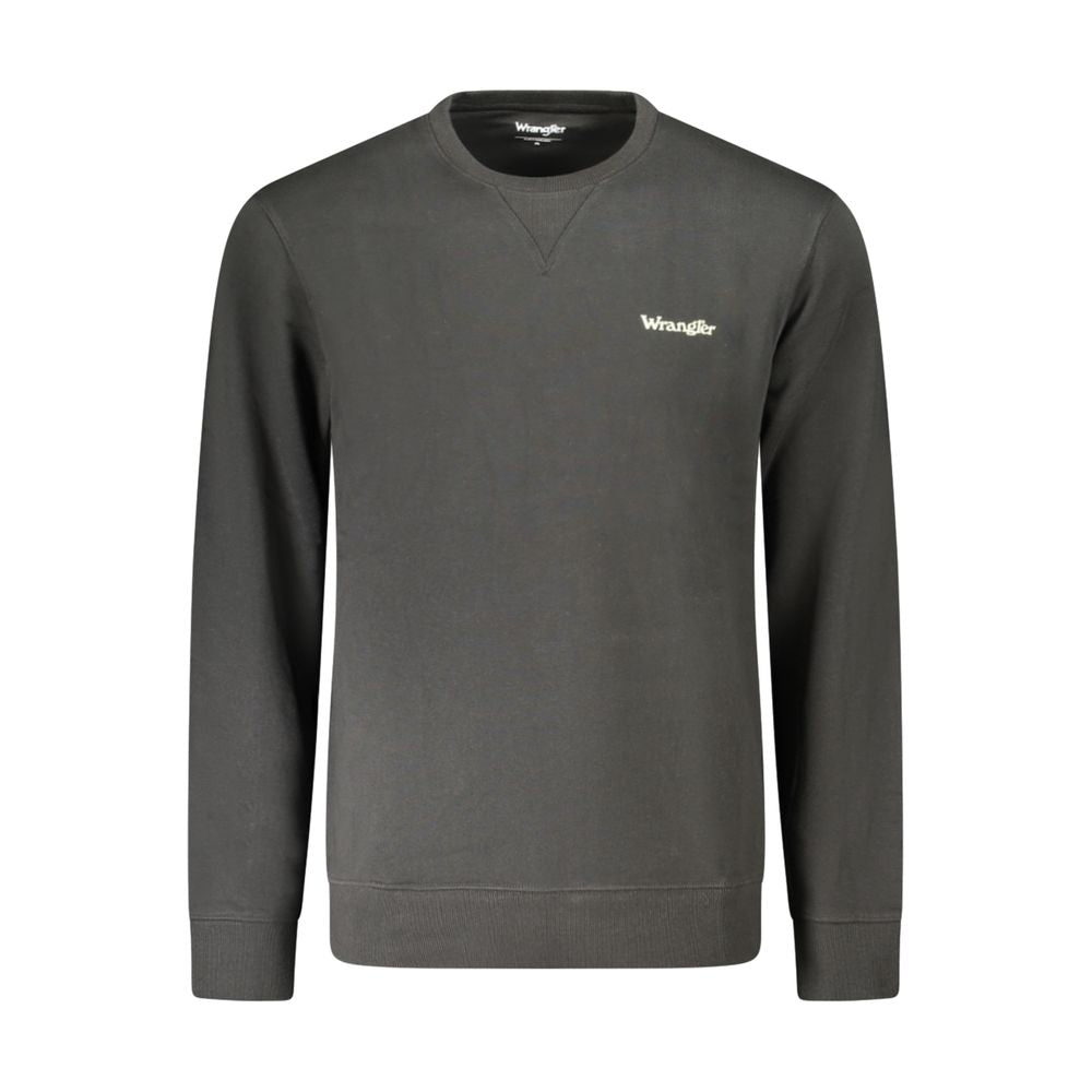 Wrangler Black Cotton Men's Sweatshirt