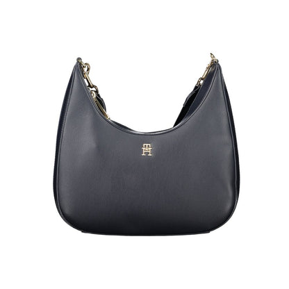 Tommy Hilfiger Blue Polyester Women Shoulder Bag