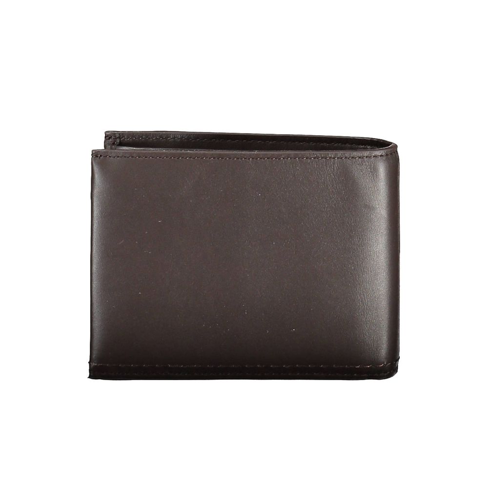 Calvin Klein Marrone Leather Mens Wallet