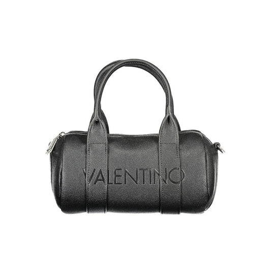 Mario Valentino Black Polyurethane Women Handbag