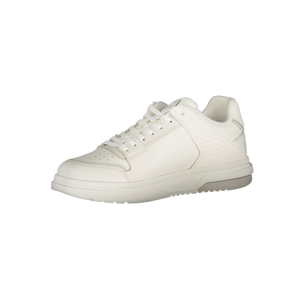 Tommy Hilfiger White Polyester Athletic Sneakers Tommy Hilfiger
