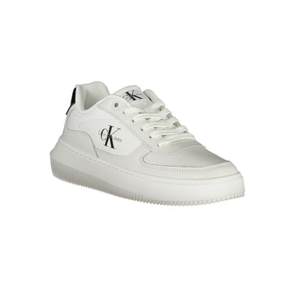 Calvin Klein White Leather Women Sneaker