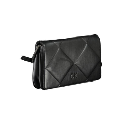 Calvin Klein Black Polyester Women Shoulder Bag