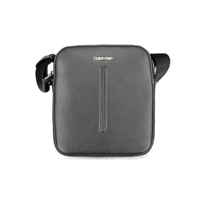 Calvin Klein Black Polyester Men's Shoulder Bag