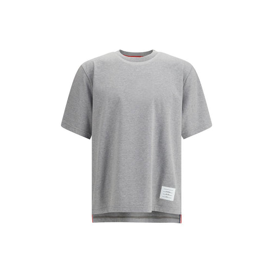 Thom Browne Gray Cotton T-Shirt