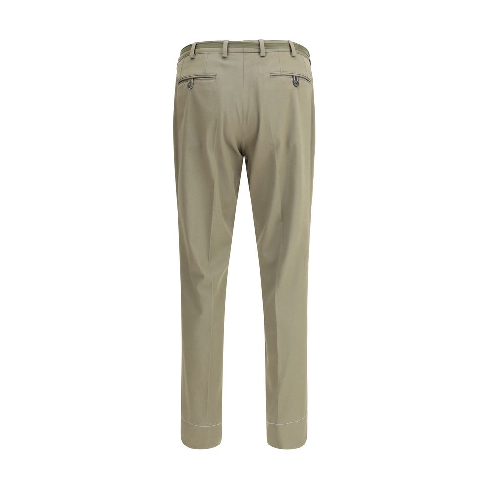 Brioni Bicolor Cotton Chino Pants