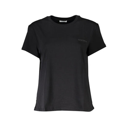 Patrizia Pepe Black Organic Cotton Women T-Shirt