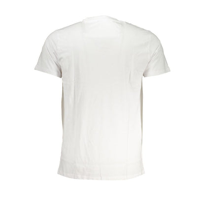 Cavalli Class Bianco Cotton Men T-Shirt