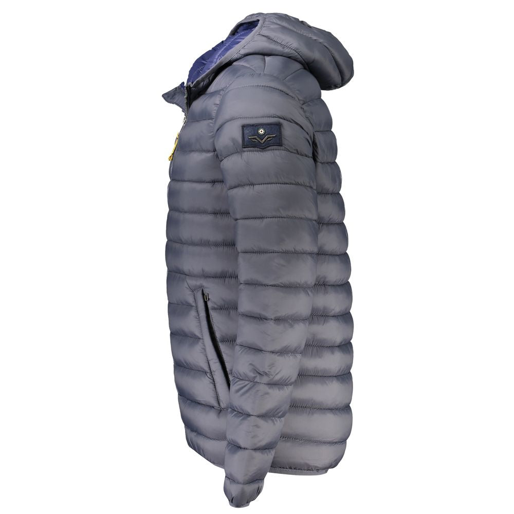 Armata Di Mare Gray Polyamide Shell Jacket Armata Di Mare