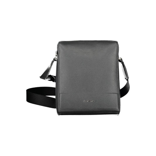 Calvin Klein Black Polyurethane Men Shoulder Bag1728,67403481248,Bags,Black,Calvin Klein,Men,New with tags,Shoulder Bags - Bags