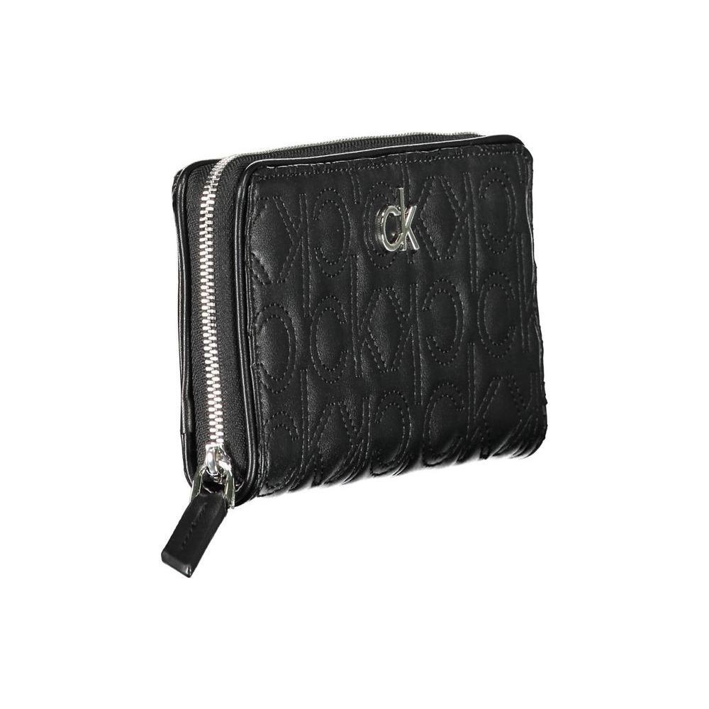 Calvin Klein Nero Poliuretano Women Wallet