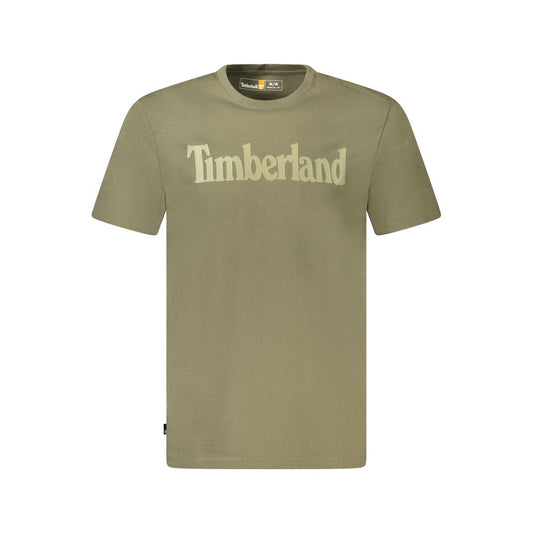 Timberland Green Organic Cotton Men T-Shirt