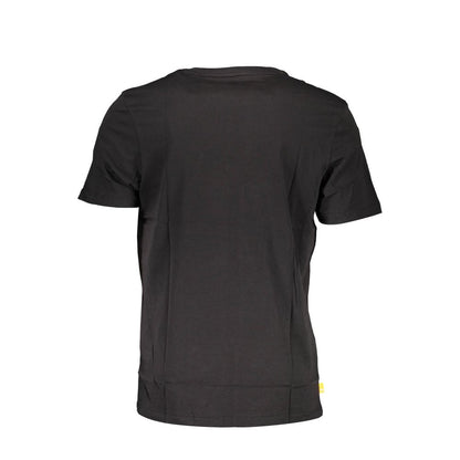 Timberland Black Organic Cotton Men T-Shirt