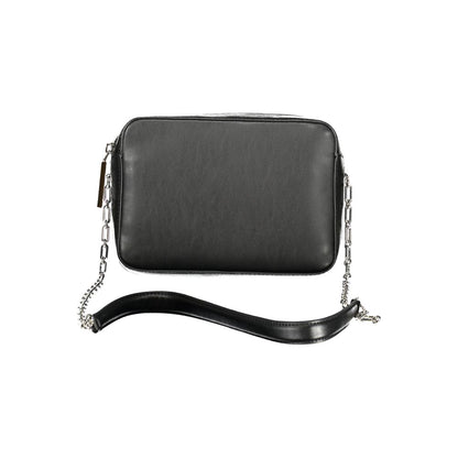 Calvin Klein Black Polyester Women Shoulder Bag