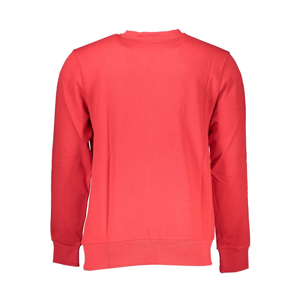 North Sails Red Cotton Men Sweatshirt