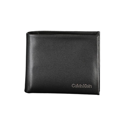 Calvin Klein Black Polyurethane Men Wallet 1728,67403481248,Accessories,Black,Calvin Klein,Men,New with tags,Wallets - Accessories,Wallets - Wallets - Accessories