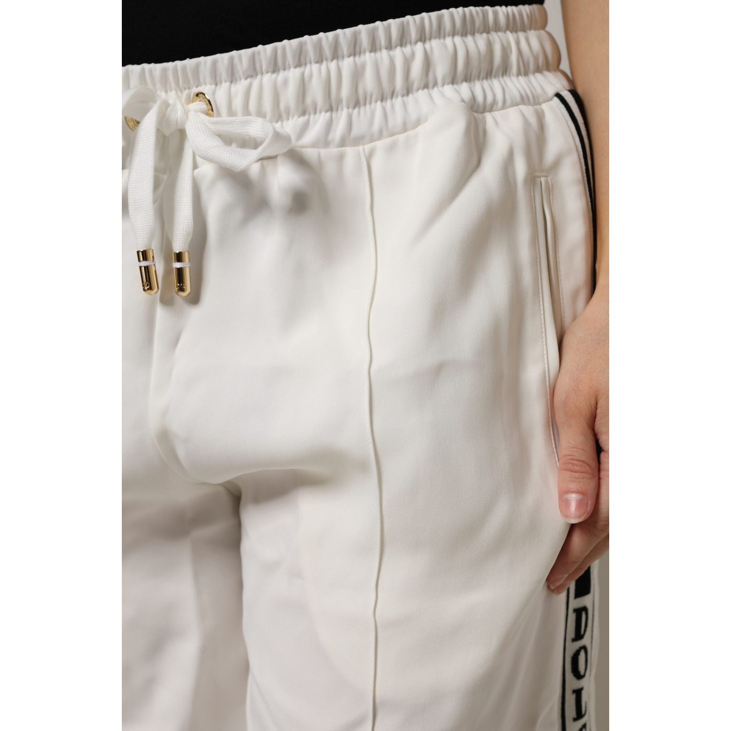 Dolce & Gabbana White Jogger Sweatpants Pants