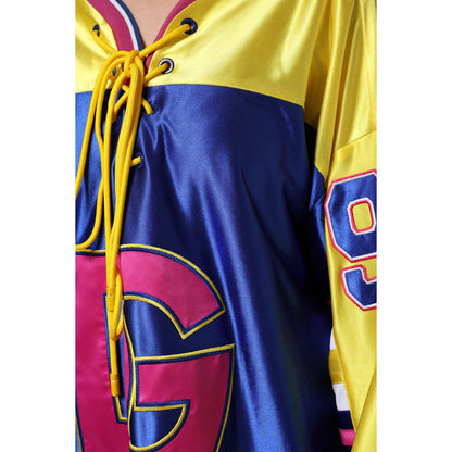 Dolce & Gabbana Multicolor Polyester Long Sleeves V-Neck Top