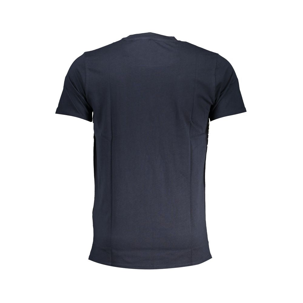 Cavalli Class Blue Cotton Men T-Shirt