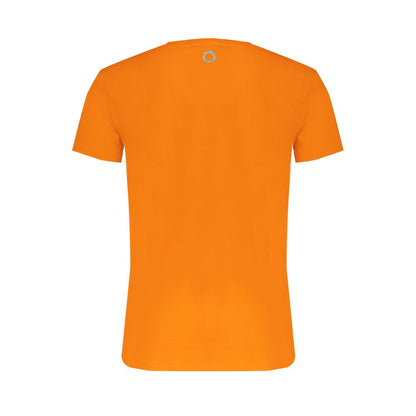 Trussardi Arancione Cotton Men T-Shirt