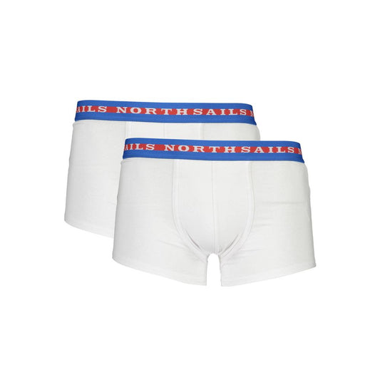 North Sails White Cotton Men's Boxer