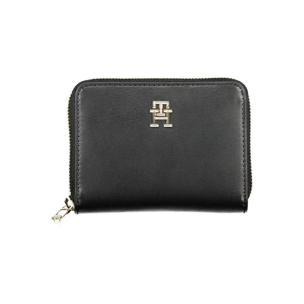 Tommy Hilfiger Black Polyurethane Women Wallet 1728,67403481248,Accessories,Bags,Black,New with tags,Tommy Hilfiger,Wallets - Accessories,Wallets - Wallets - Accessories,Wallets - Women - Bags,Women,Women - Bags