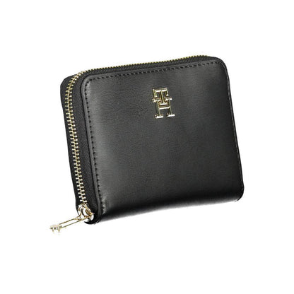 Tommy Hilfiger Black Polyurethane Women Wallet 1728,67403481248,Accessories,Bags,Black,New with tags,Tommy Hilfiger,Wallets - Accessories,Wallets - Wallets - Accessories,Wallets - Women - Bags,Women,Women - Bags