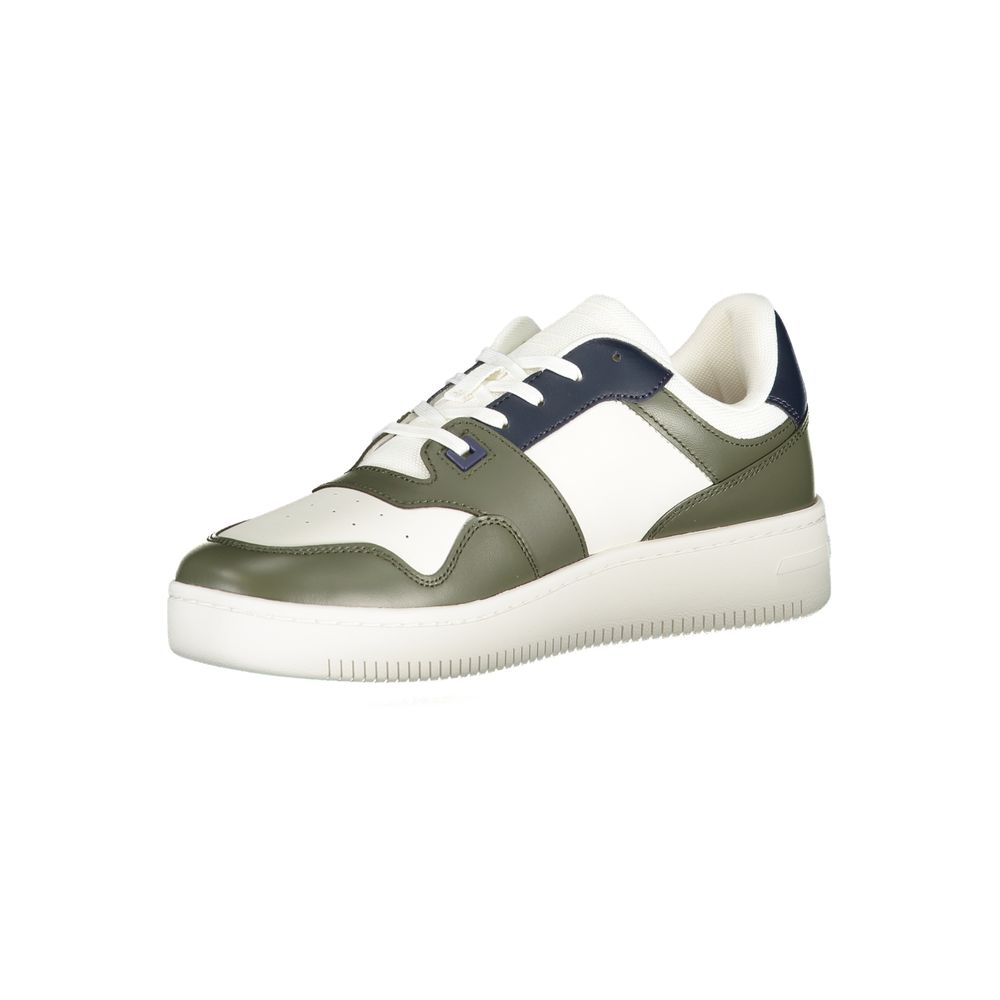 Tommy Hilfiger Green Polyester Athletic Sneakers Tommy Hilfiger