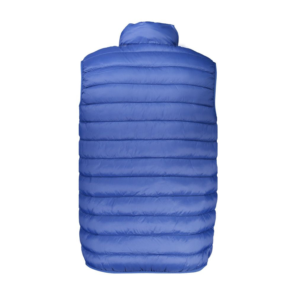 Armata Di Mare Blue Polyamide Sleveless Jacket Armata Di Mare