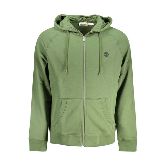 Timberland Verde Cotton Men Sweatshirt