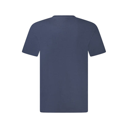 Timberland Blue Cotton Men T-Shirt