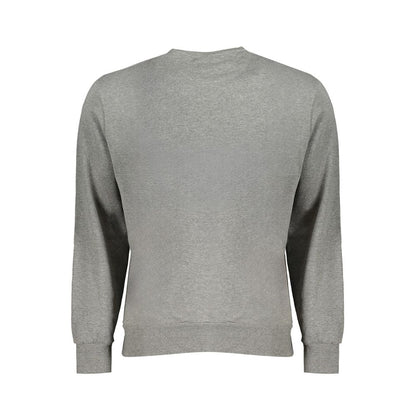 North Sails Grigio Cotton Men Sweatshirt
