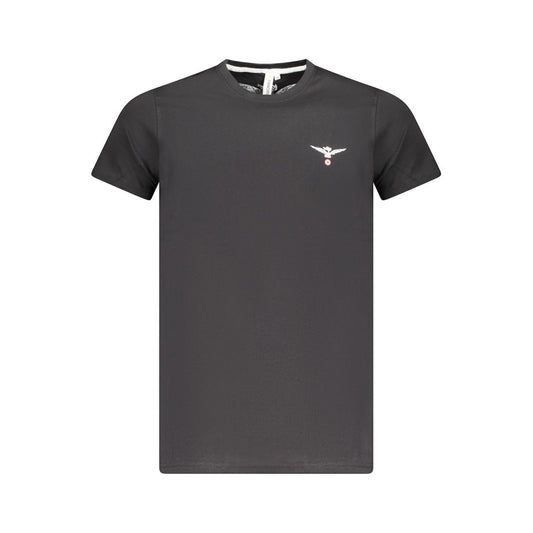 Accademia Militare Black Cotton Men's T-Shirt