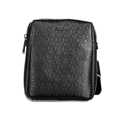 Calvin Klein Black Polyurethane Men Shoulder Bag