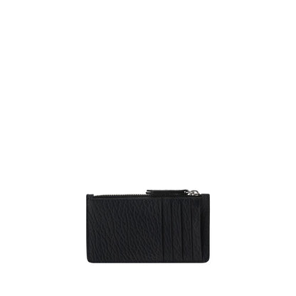 Margiela Black Calf Leather Bos Taurus Wallet Margiela