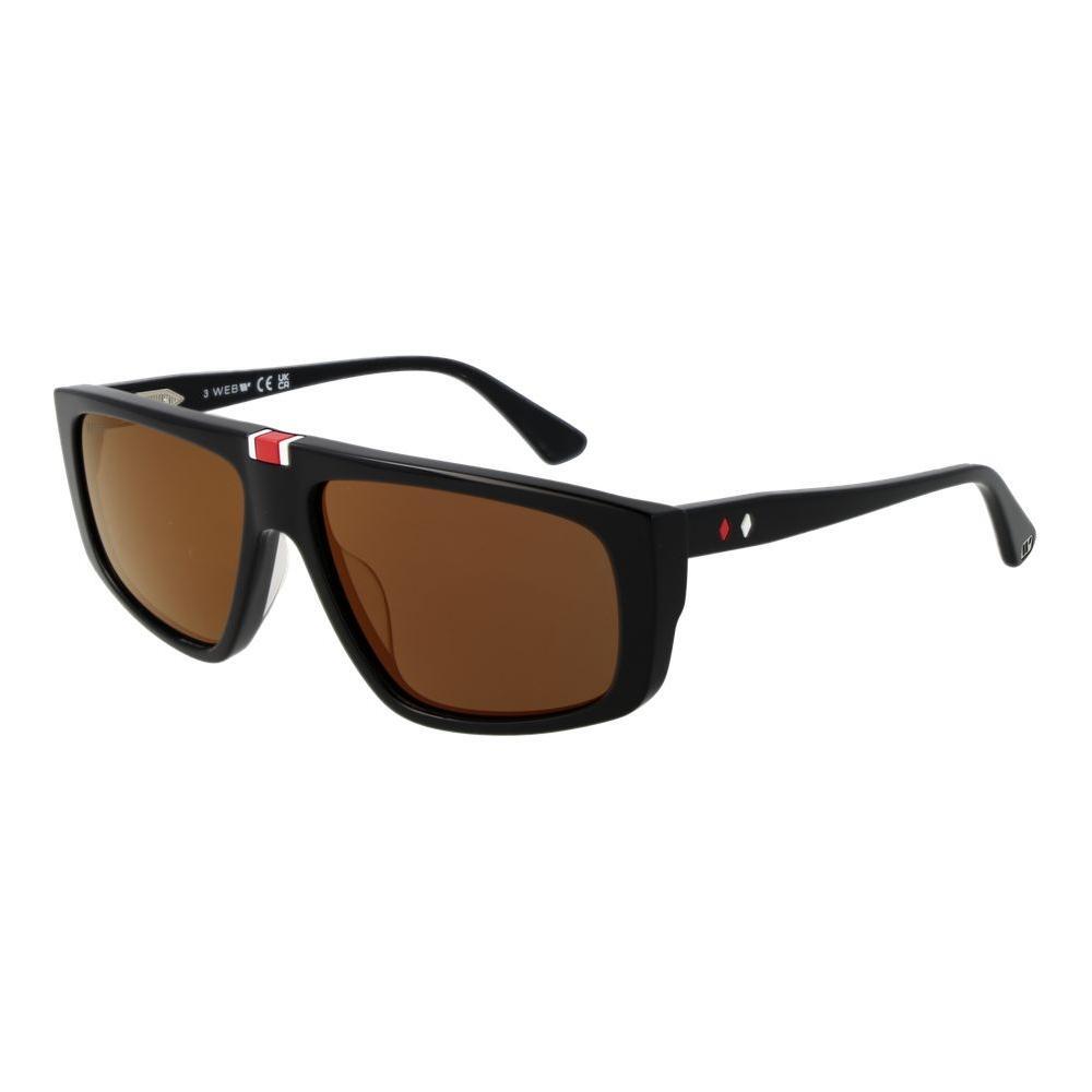 Web Black Acetate Sunglasses Web