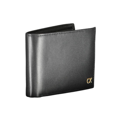 Calvin Klein Black Leather Men Wallet