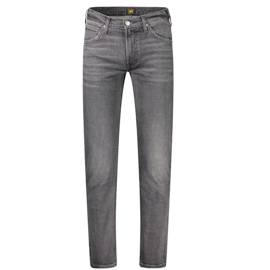 Lee Black Cotton Straight-Leg Jeans Lee