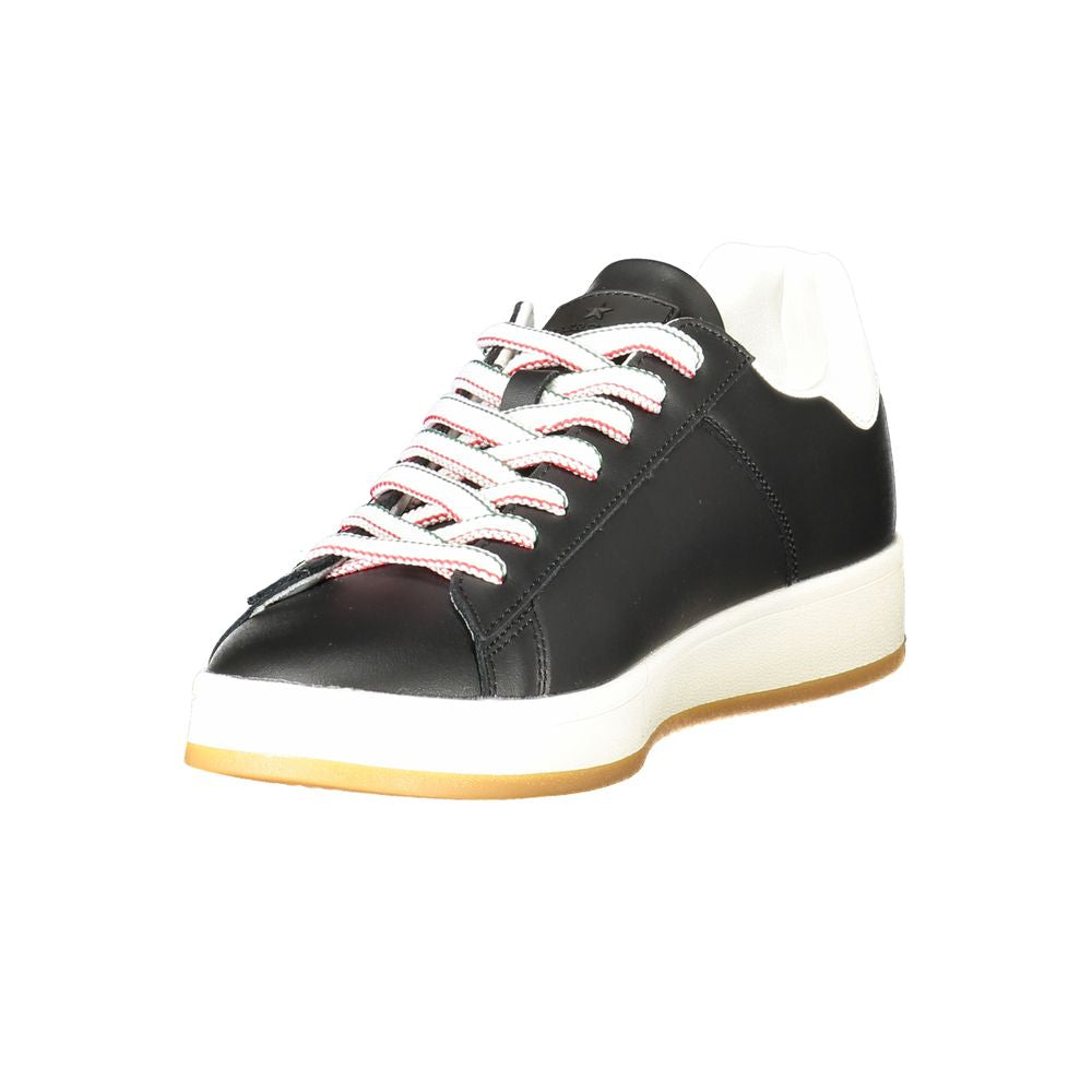Esercito 1659 Black Polyurethane Men's Sneaker