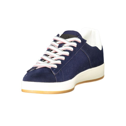 Esercito 1659 Blue Polyurethane Men Sneaker