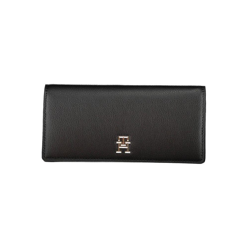 Tommy Hilfiger Black Polyurethane Women Wallet 1728,67403481248,Accessories,Bags,Black,New with tags,Tommy Hilfiger,Wallets - Accessories,Wallets - Wallets - Accessories,Wallets - Women - Bags,Women,Women - Bags