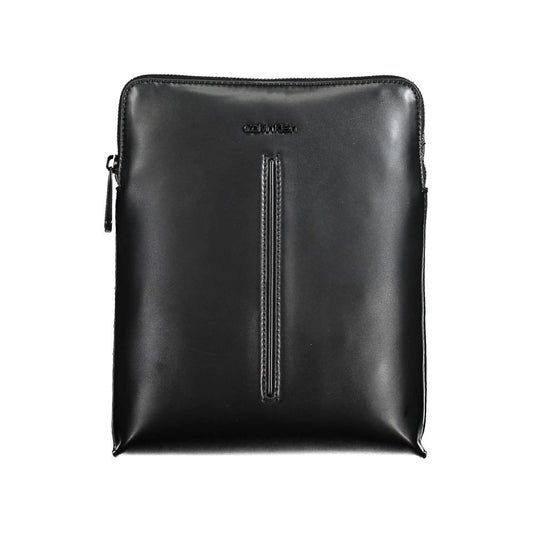 Calvin Klein Black Polyurethane Men's Shoulder Bag1728,67403481248,Bags,Black,Calvin Klein,Men,New with tags,Shoulder Bags - Bags