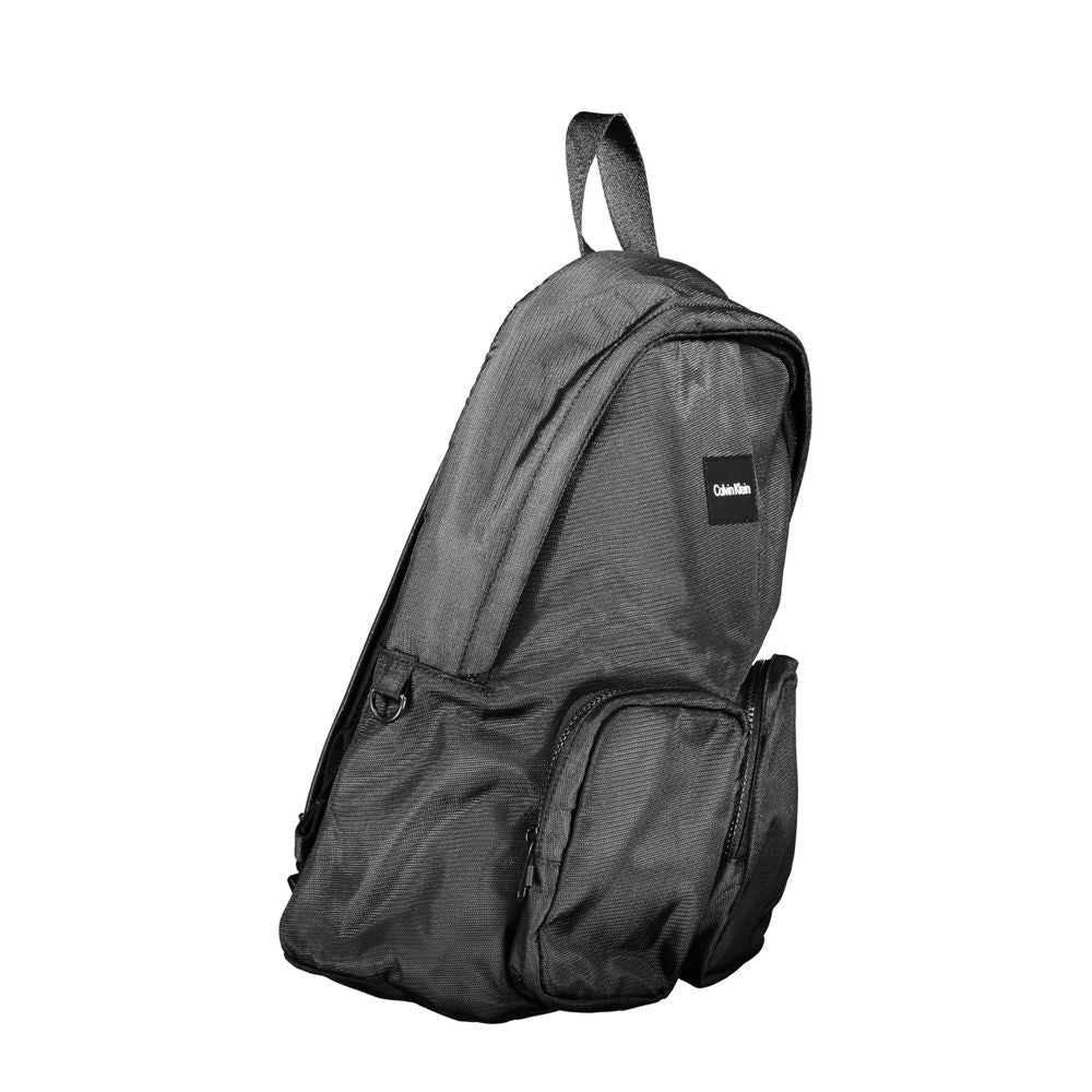 Calvin Klein Nero Polyester Mens Backpack
